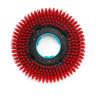 Tennant, 7", i-mop Lite Hard Bristle Brush, Red