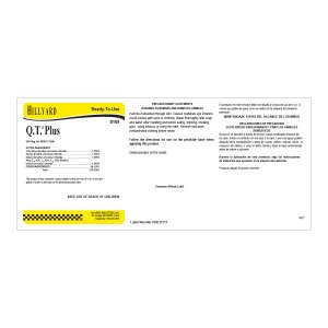 Label RTU 169 Q.T. Plus