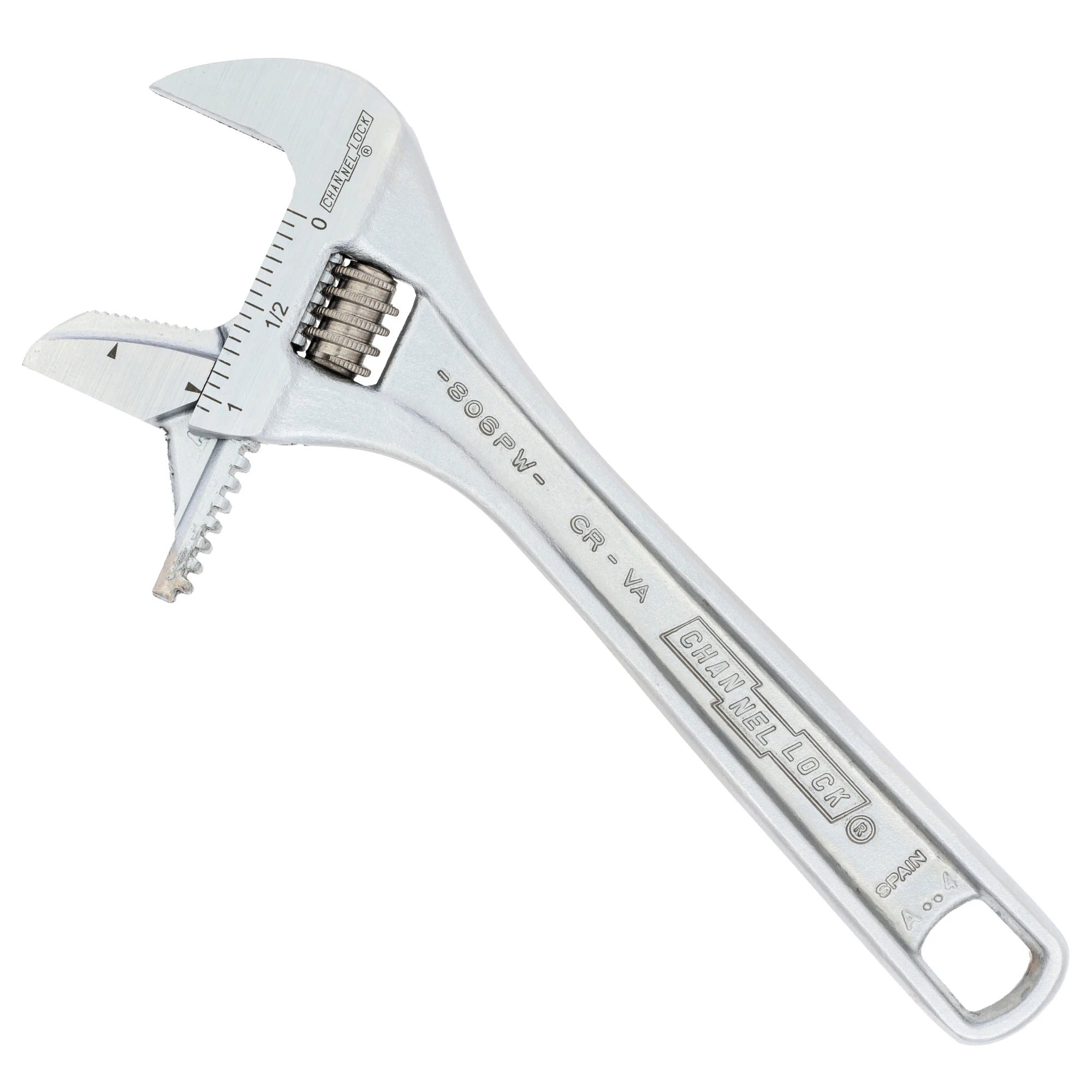 806PW 6-inch Reversible Jaw Adjustable Wrench