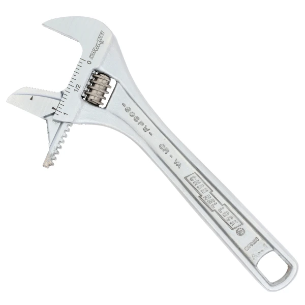806PW 6-inch Reversible Jaw Adjustable Wrench