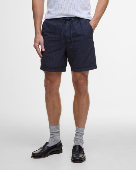 Seersucker Relaxed Shorts