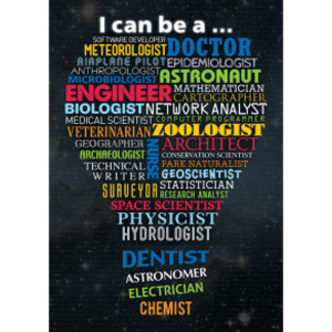 STEM Careers Inspire U Poster, Grade 3+