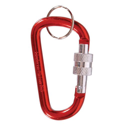 Hillman Jumbo Metal Carabiner with Lock - Complete