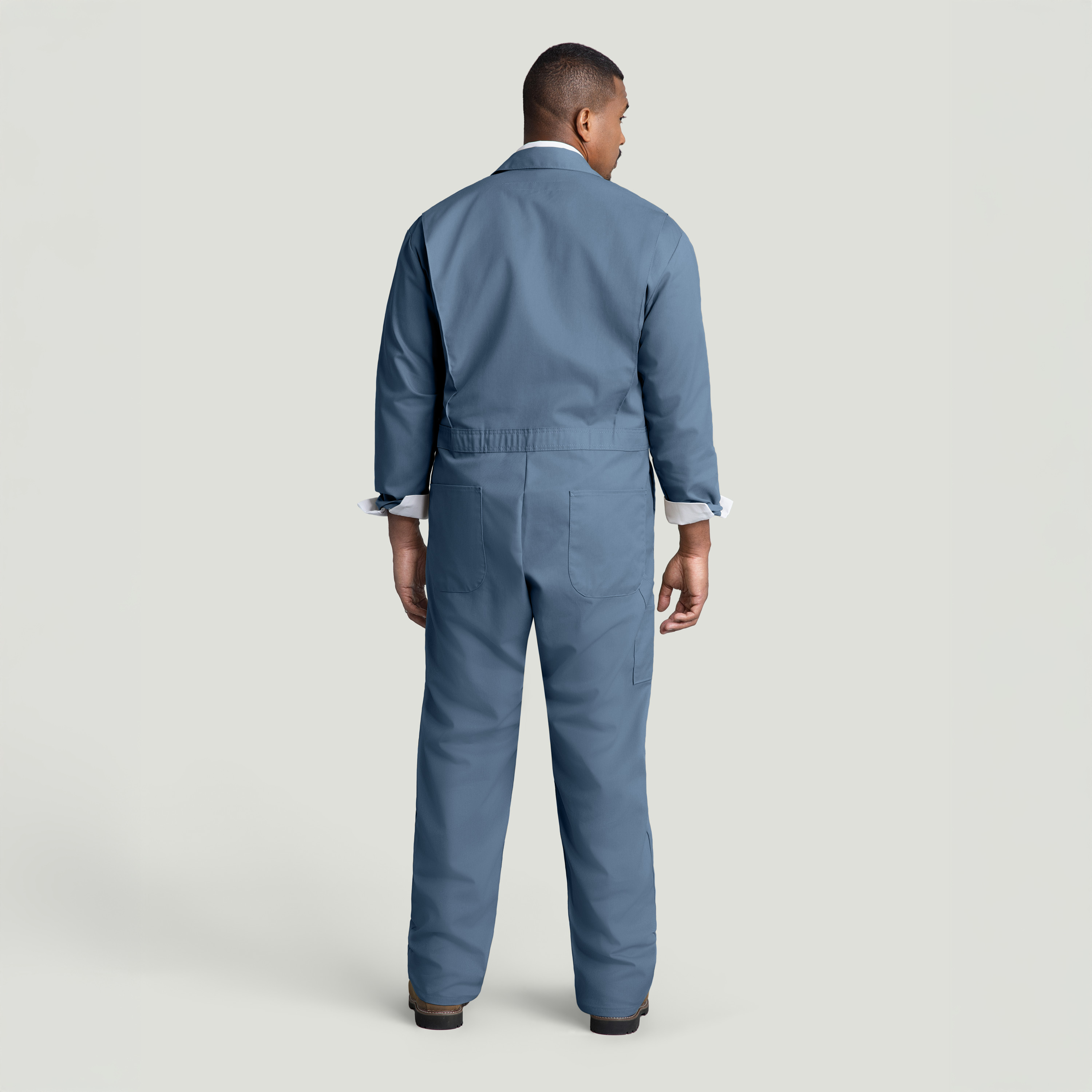 Red Kap Twill Action Back Coverall with Chest Pockets - Picture 29 of 41