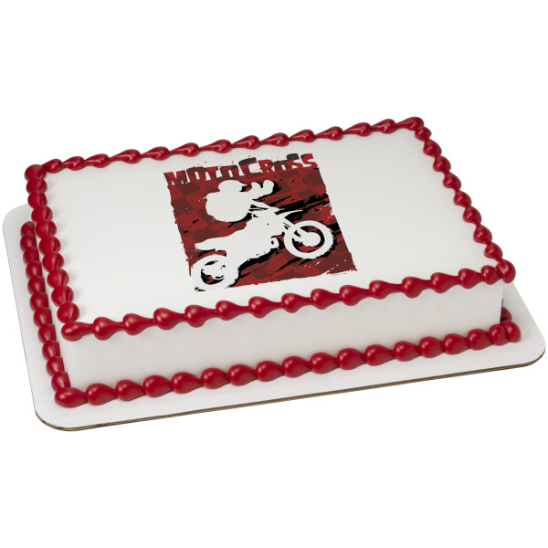 Motocross PhotoCake® Edible Image®