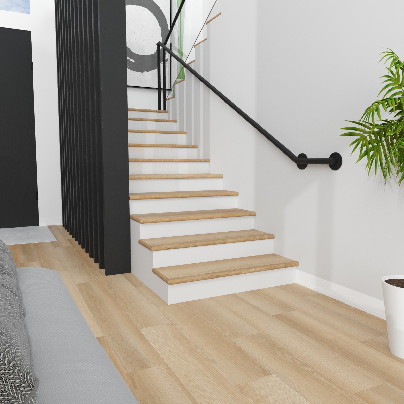 Seas the Day Stair Tread w/ Cap Vinyl Universal view 2