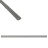 Jolly Accessories Brushed Nickel 1/2×12 Jolly Polished