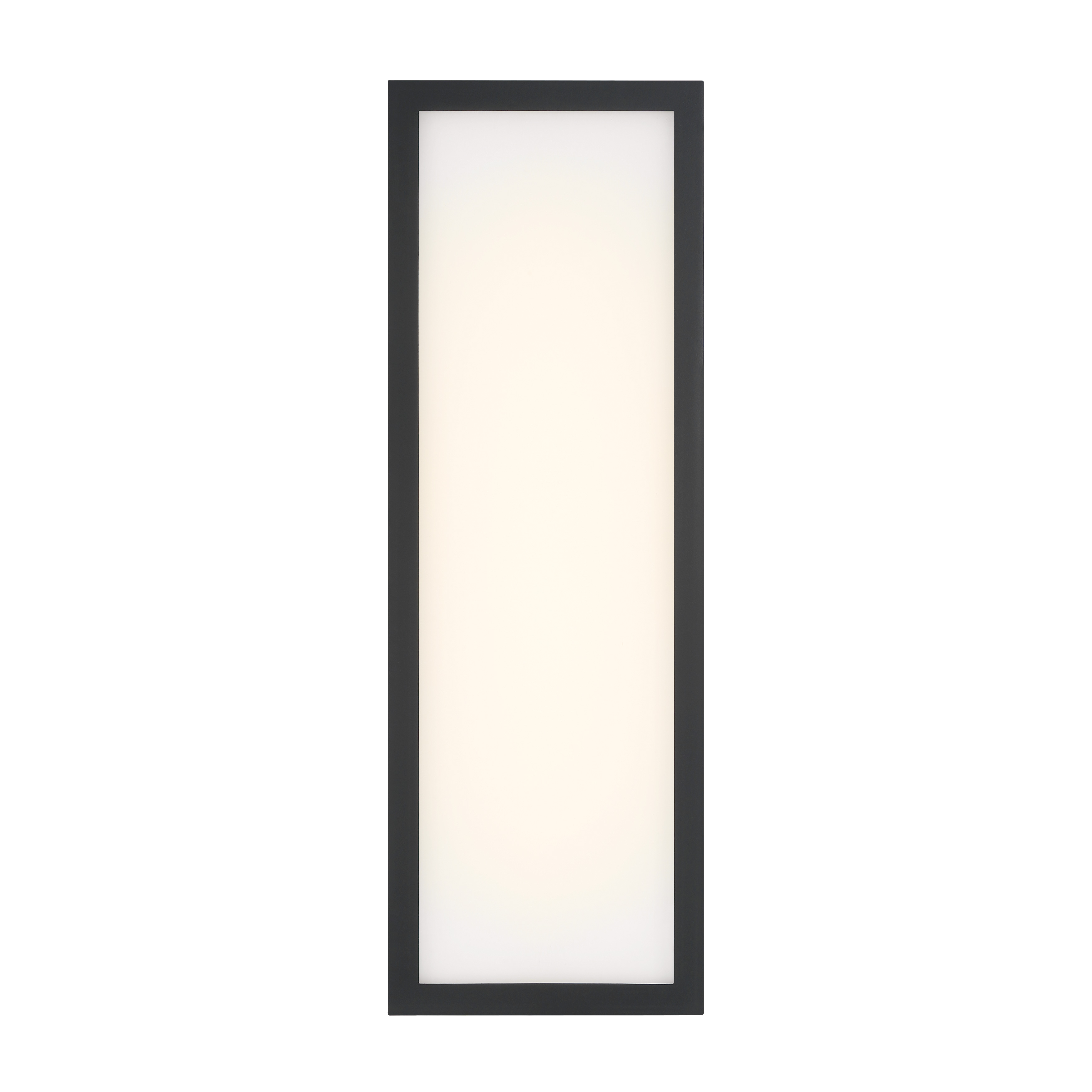 The Marlborough outdoor sconce combines contemporary design with practical LED efficiency. Its 18-inch profile and etched glass diffuser provide excellent illumination while the sand coal black finish adds modern sophistication. - alternate view
