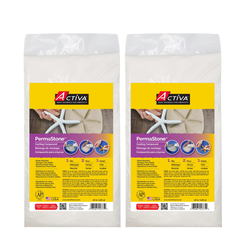 PermaStone™ Casting Compound, 48 oz., Pack of 2