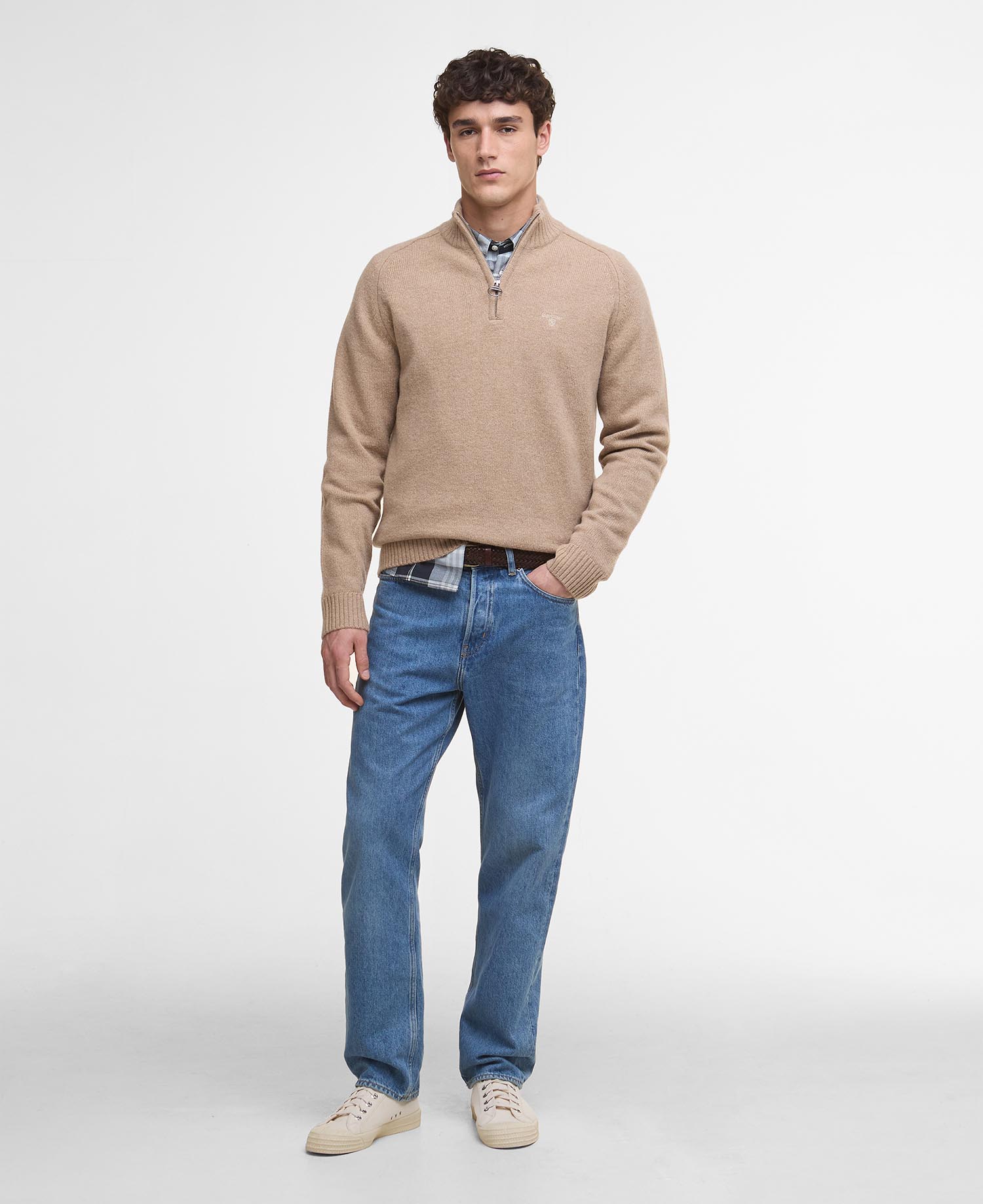 Maglione con zip corta Grangetown image number 1