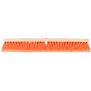 Carlisle, Flo-Pac, 24in, Sweep With Heavy Polypropylene Center, Polypropylene Bristles, Orange
