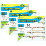 Teacher Created Resources&reg; Confetti Labels Magnetic Accents, 20 Per Pack, 3 Packs TCR77013-3