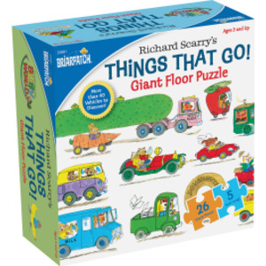 Richard Scarry Things That Go Floor Puzzle