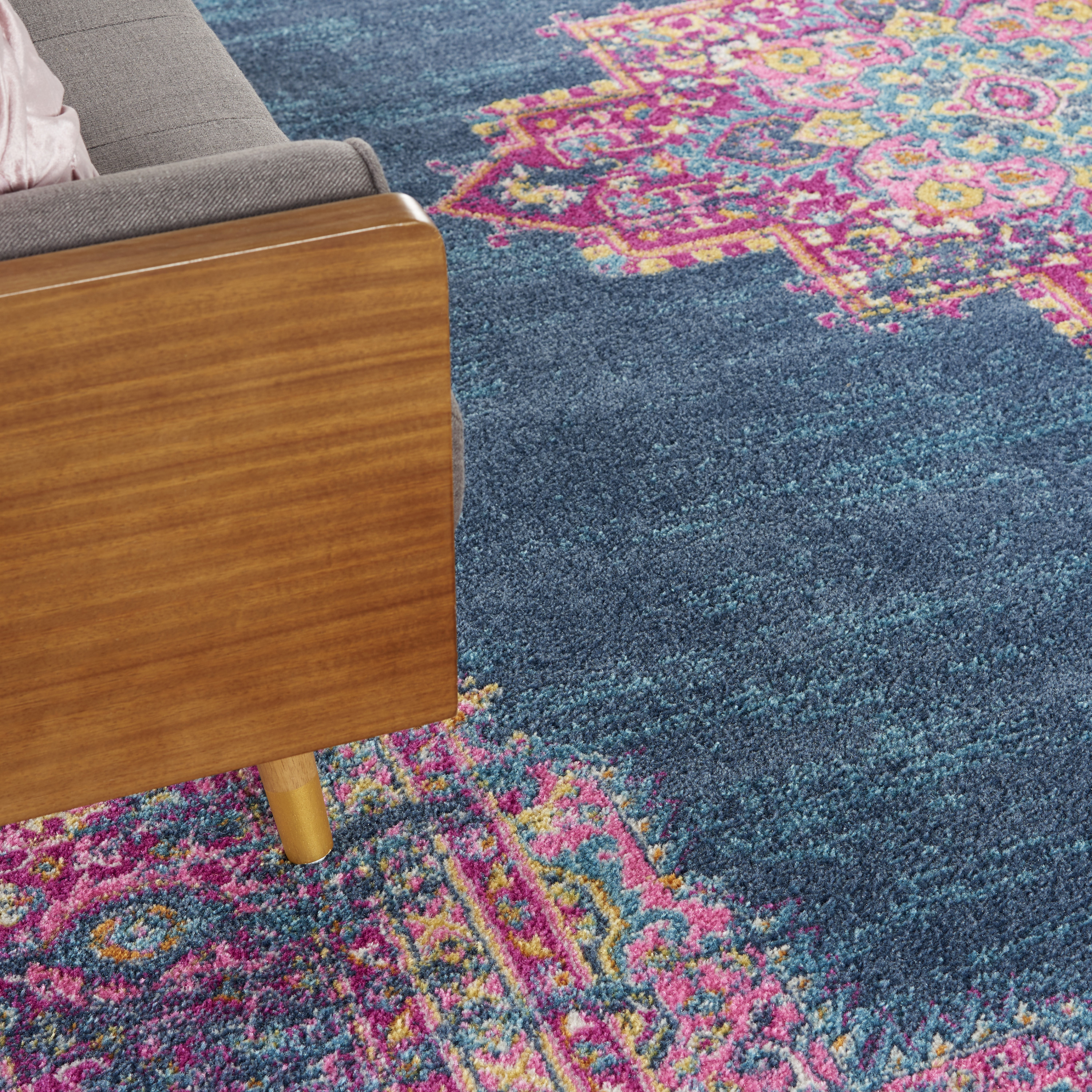 Nourison Passion 8' x 10' Blue Bohemian Indoor Rug