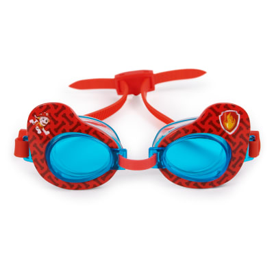 Swimways Paw Patrol Swim Goggles, Swimming Pool Accessories for Kids Aged 3 & Up, Marshall