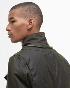 Barbour x TO KI TO gewachste Fahrerjacke 