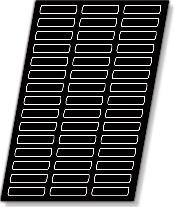 Flexipan 120 cakes-lady fingers mould for 4 x 1.5 cm and 1.2 cm-tall