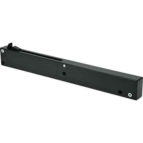 Hardware Essentials Black Barn Door Soft Close Adapter