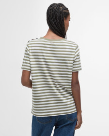 T-shirt Ferryside con motivo a righe 