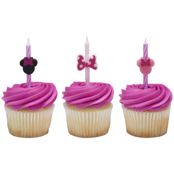 Minnie Mouse Icon Licensed Candles