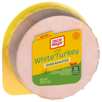Oscar Mayer Lean Oven Roasted White Turkey, 16 oz Pack