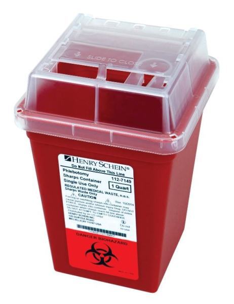 Sharps Container, 1 Quart