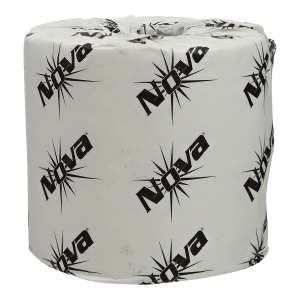 Nova,  Standard Bath Tissue, 2 ply, 4in x 3.1in, 500 Sheets