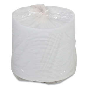 PCP0TH10009, Pactiv Corp, Placesetter, Satin Non-Laminated Foam Dinnerware, Plate, 9" dia, White