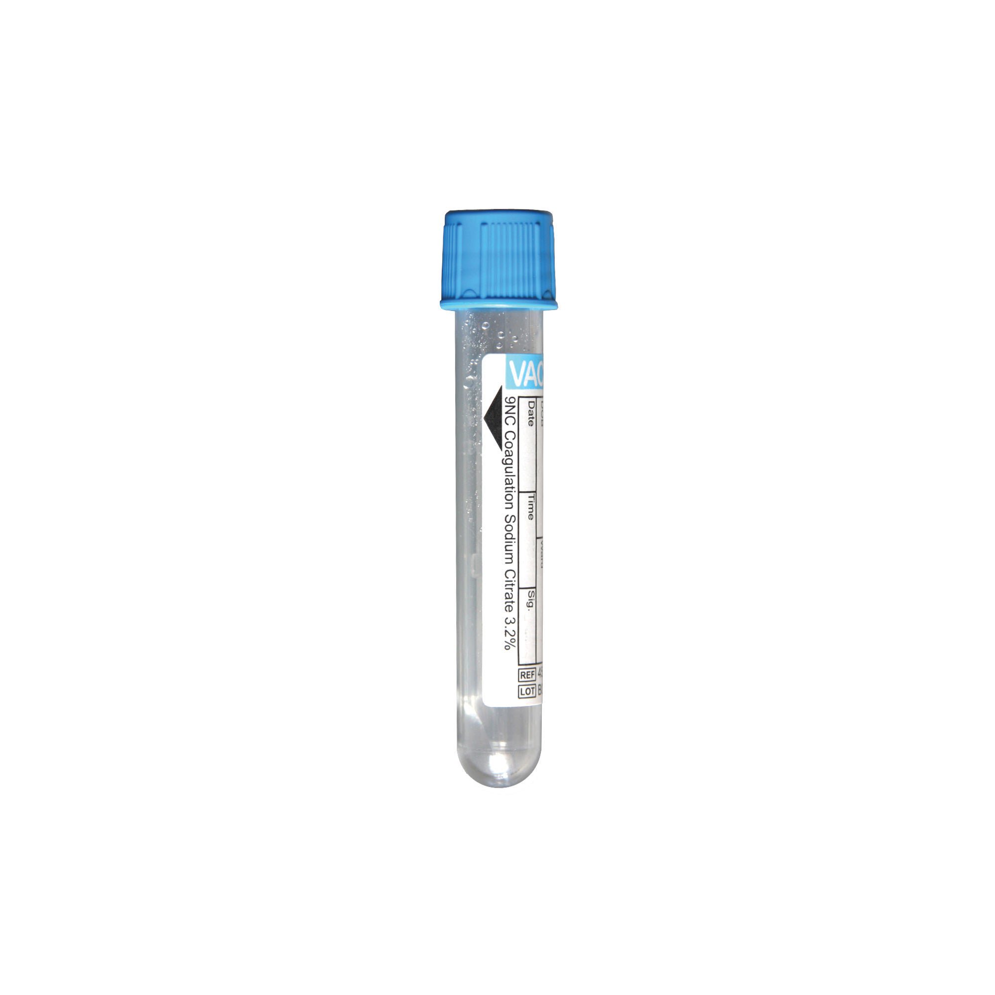 Greiner Bio-One TUBE, BLD COL SODCIT LTBLU/BLK3ML PET VACUETTE (50/BX)
