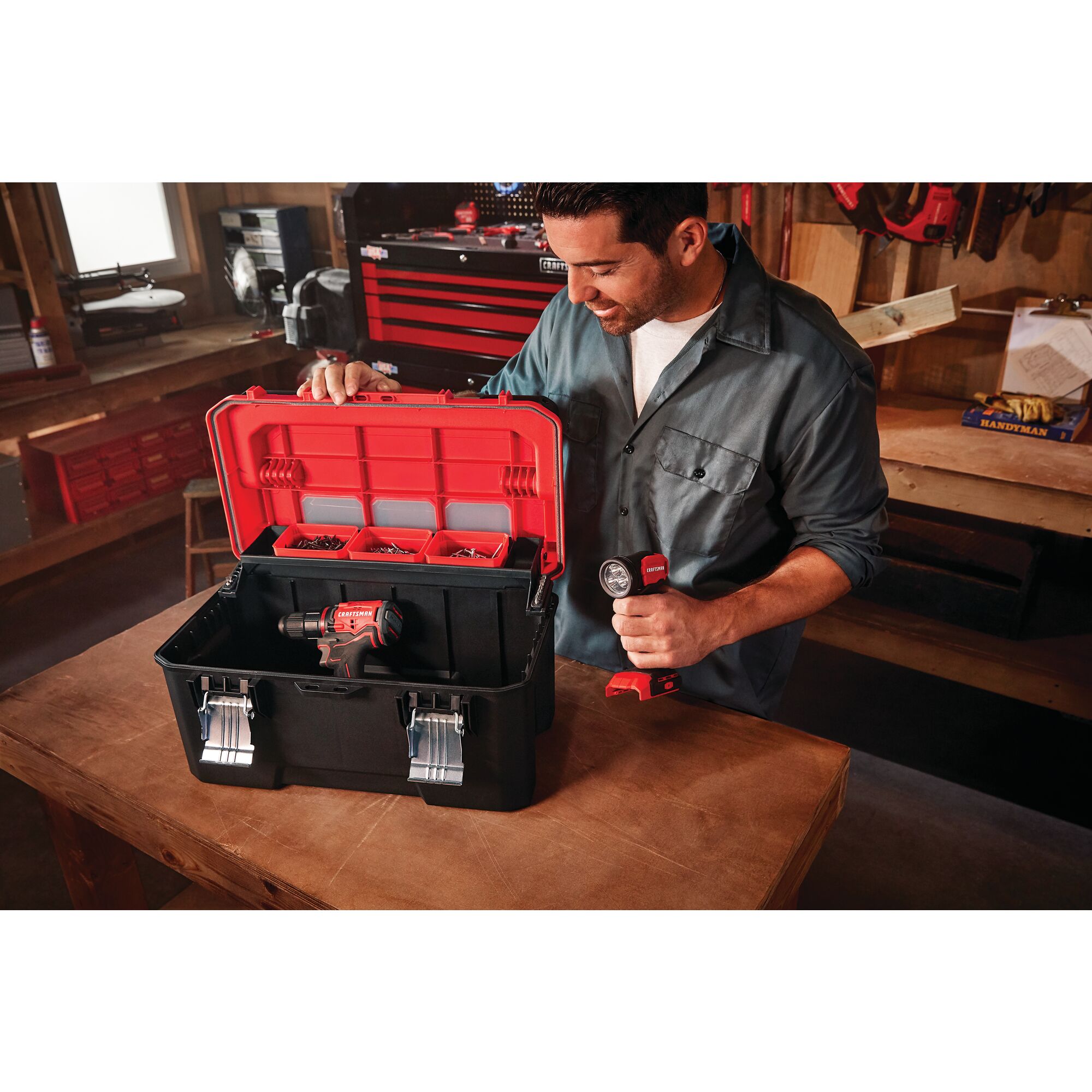 View of CRAFTSMAN Storage: Tool Boxes  being used by consumer