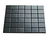 Multiplier Dark Grey 2×2 Mosaic Glossy Multiplier Dark Grey 2×2 Mosaic Glossy