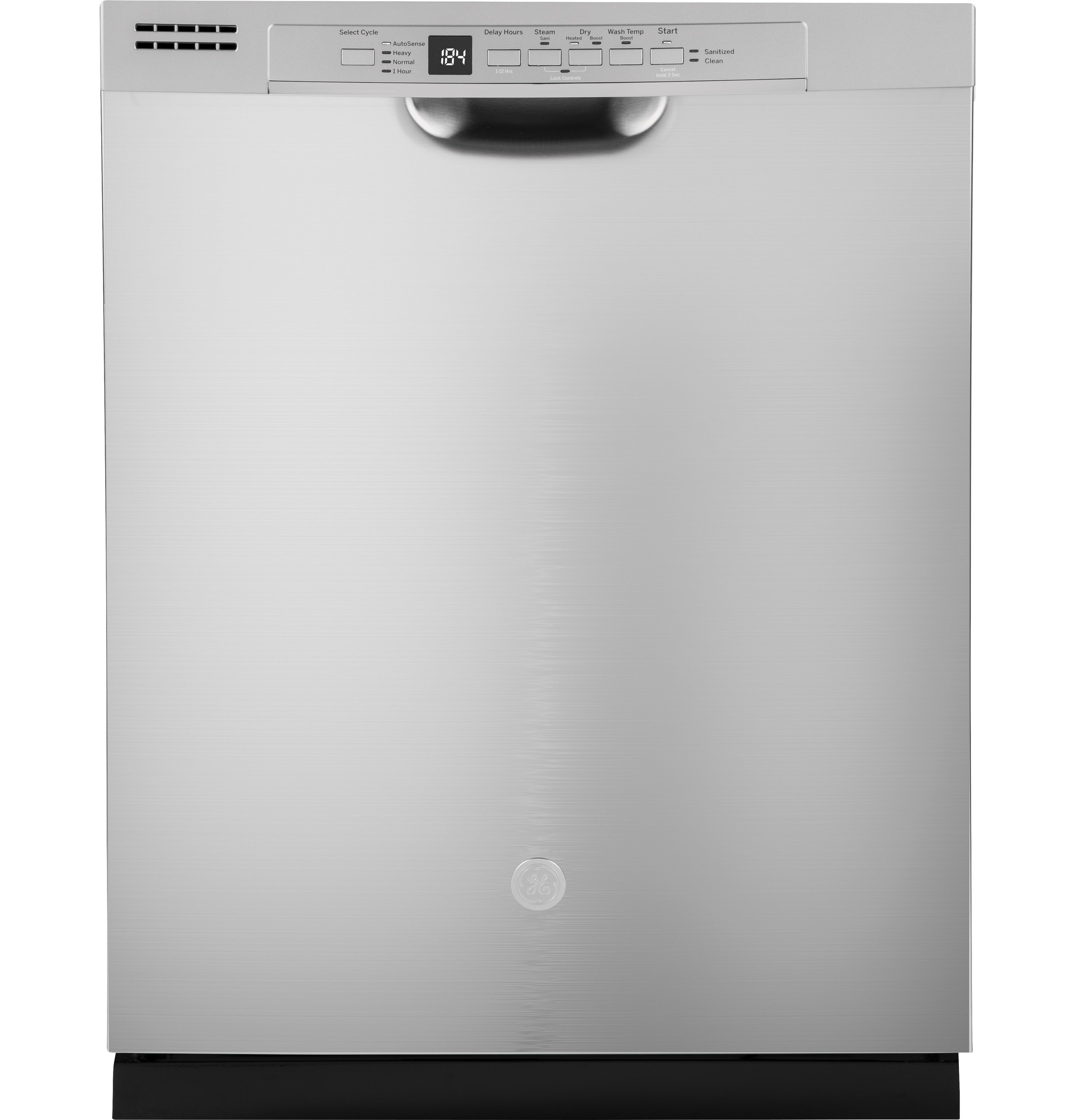 GE® ENERGY STAR® Front Control with Plastic Interior Dishwasher with Sanitize Cycle & Dry Boost