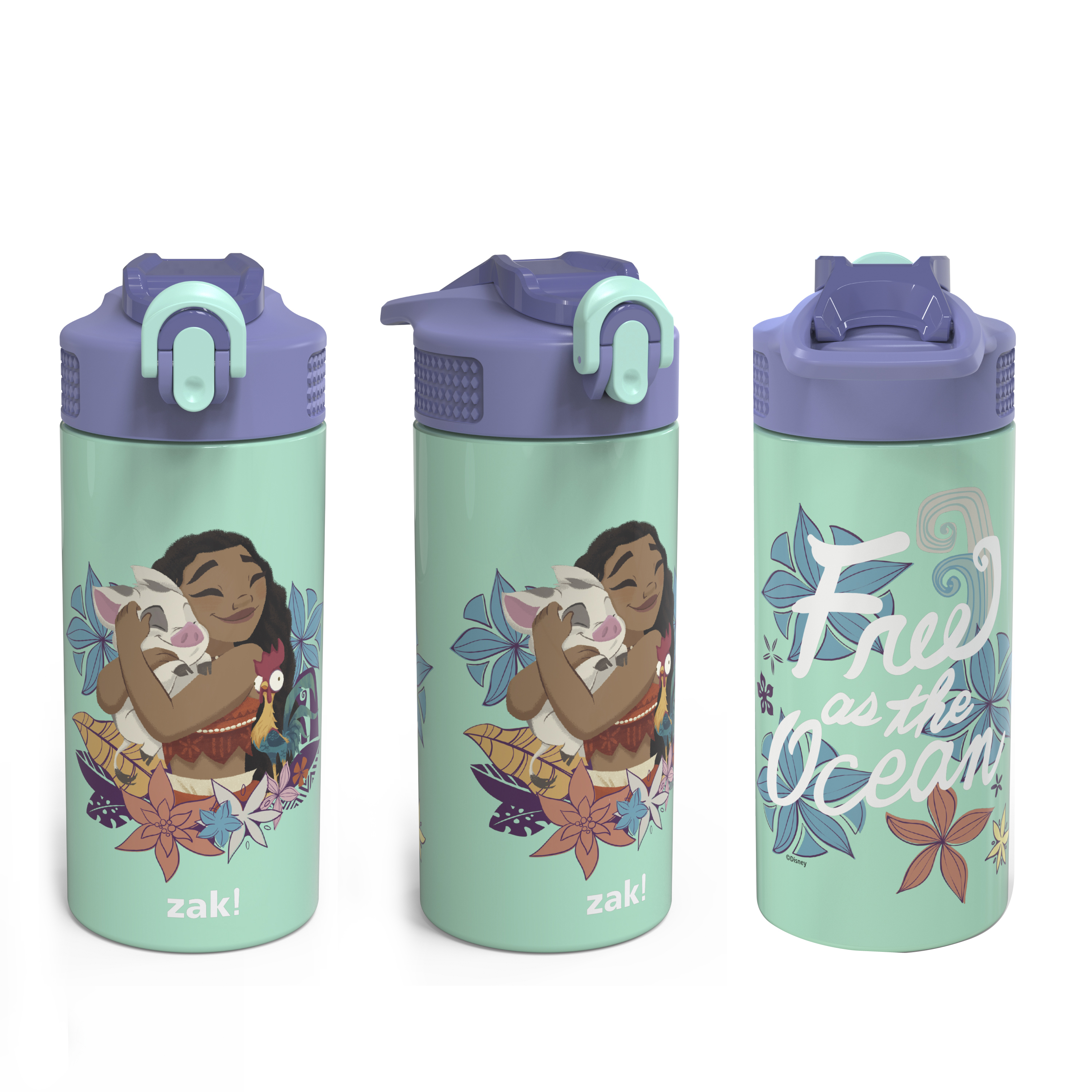 Disney 14 ounce Stainless Steel Vacuum Insulated Water Bottle, Moana slideshow image 6