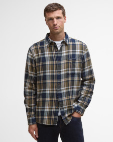 Camicia Chopford a maniche lunghe dalla vestibilità comoda Navy