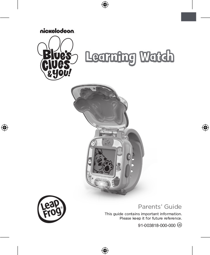 blue's clues learning watch