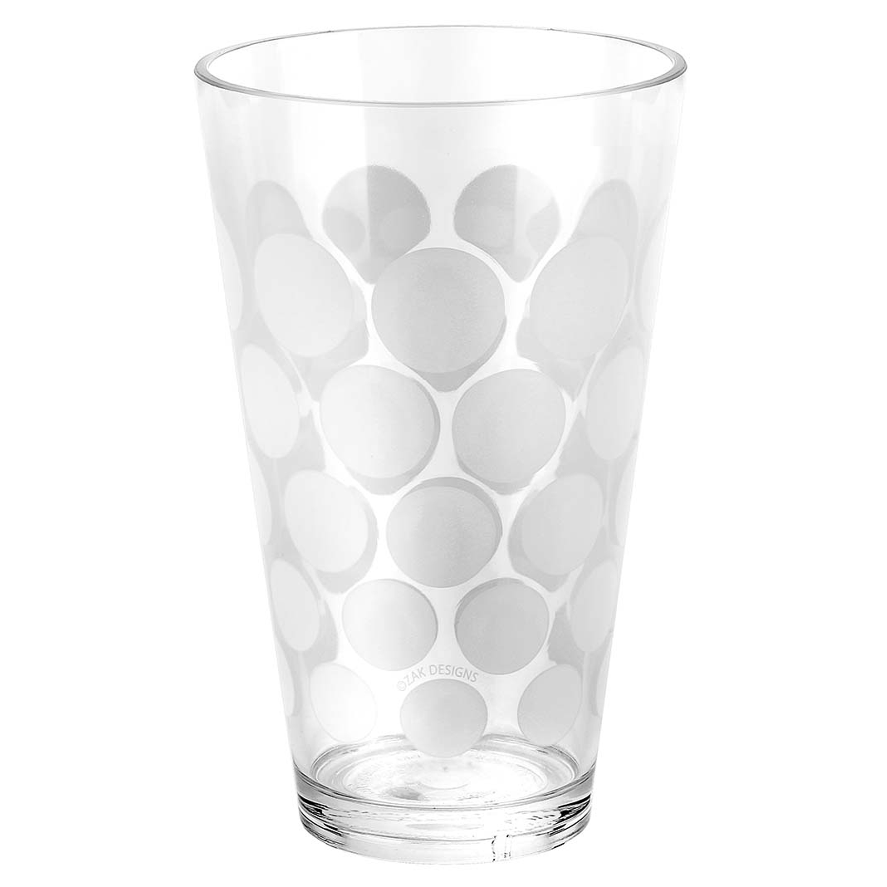 Dot Dot 20 ounce Highball Glass, White, 6-piece set slideshow image 12 Dot Dot 20 ounce Highball Glass, White, 6-piece set slideshow image 12