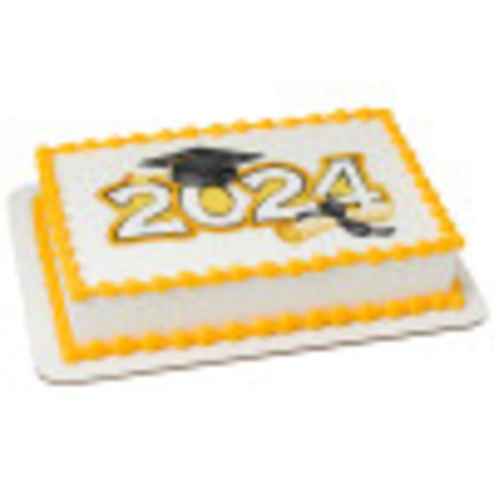 Traditional 2024 Grad Personalized Edible Image By PhotoCake   Rgdlljhdeaoscuaalhrs 