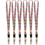 Teacher Created Resources&reg; Tropical Punch Pineapples Lanyard, Pack of 6 TCR20353-6