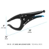 104-10 10-inch Large Jaw Locking Pliers