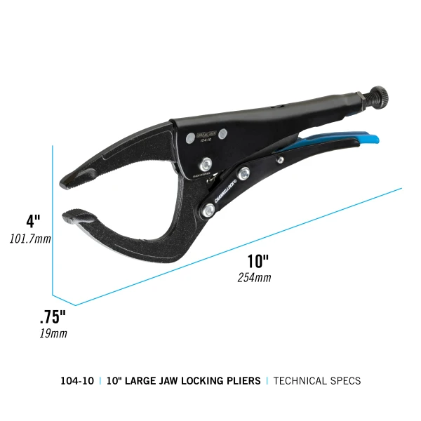 104-10 10-inch Large Jaw Locking Pliers