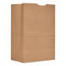 General, Grocery Paper Bags, 57 lb Capacity, 1/6 BBL, 12" x 7" x 17", Kraft