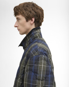 Barbour x ARKET Tartan Quilted Jacket Arket Tartan
