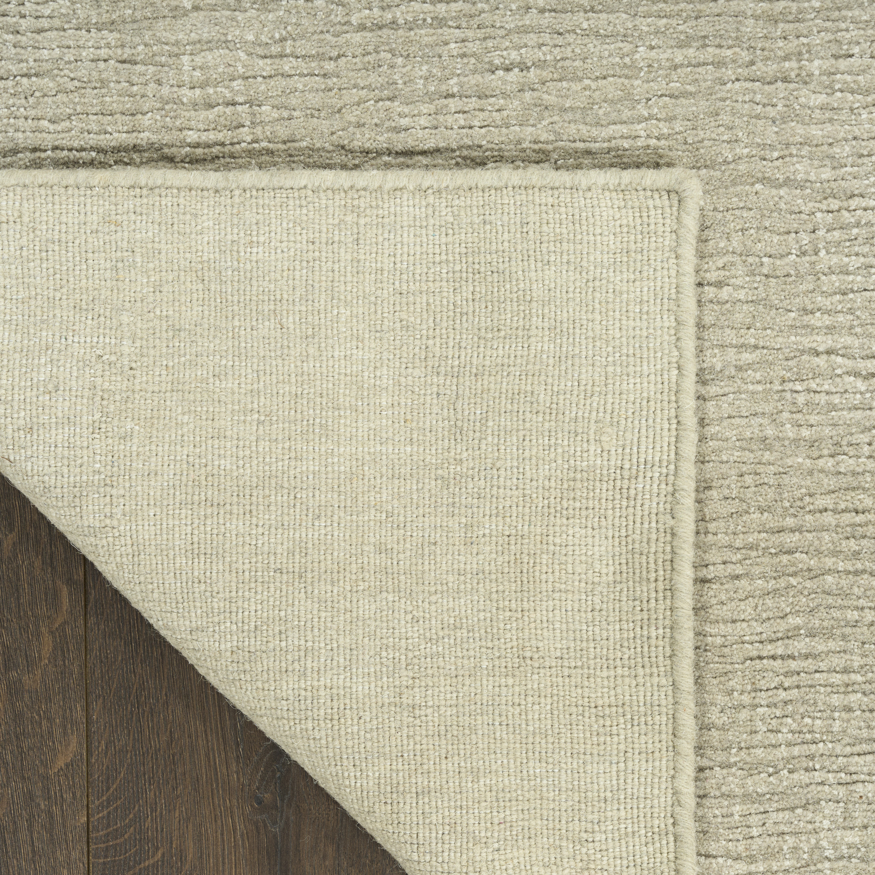 Nourison Strata 2' x 3' Grey Farmhouse Indoor Rug