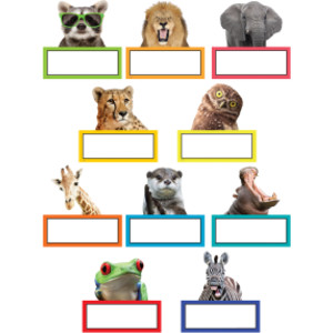 Go Wild Animals Accents, Pack of 30