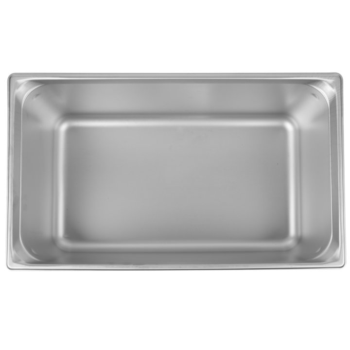 Full-size 8-inch-deep Super Pan 3® stainless steel steam table pan