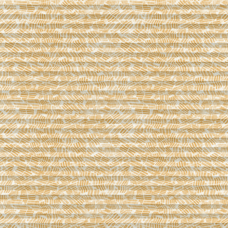 Odell Ochre Pleated blind