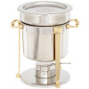 7.25-quart (6.9L) Soup Marmite with Classic Brass Trim