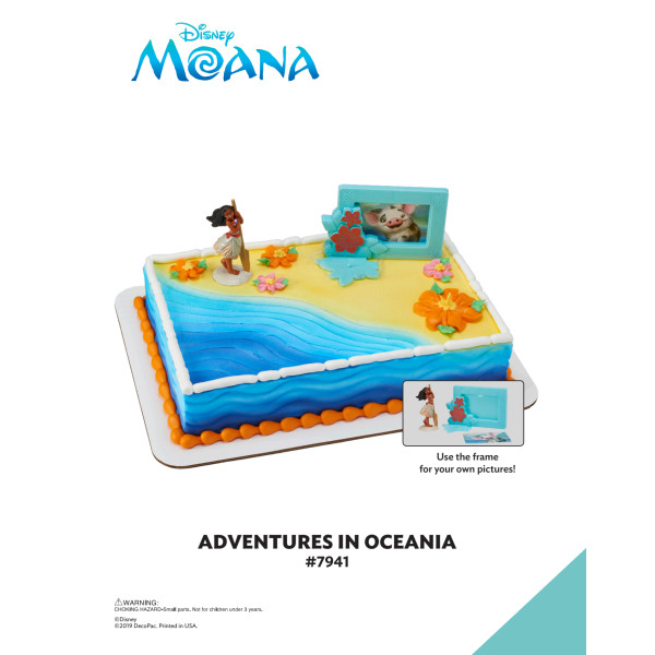 Disney's Moana Adventures in Oceania The Magic of Cakes® Icing Only Page