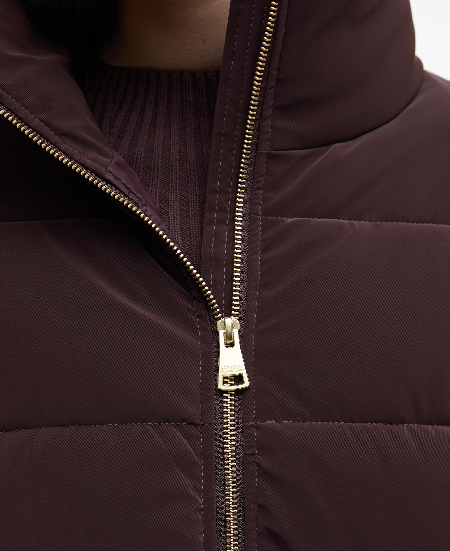 Hudson Faux-Velvet Puffer Jacket image number 5