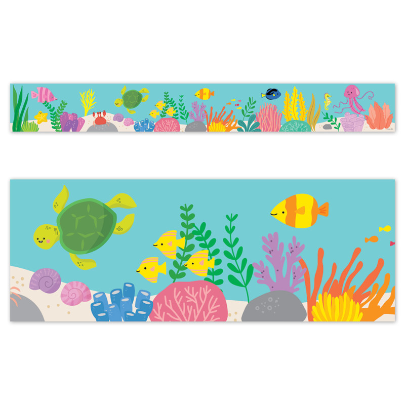 Sea Friends Under the Sea EZ Border, Bulletin Board Border, 48 Feet
